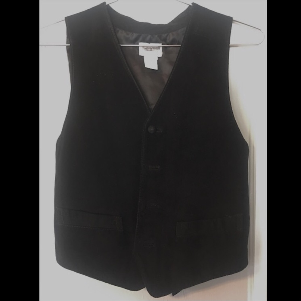 ESPRIT leather front vest